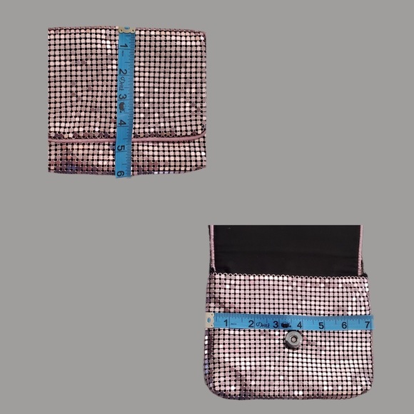 EUC BCBGeneration Pink sequin clutch - Picture 5 of 5